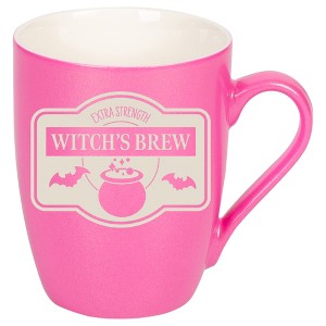 100 North Magic Potion 10 Ounce Pink Metallic Finish, Comfortably Fits Your Hands, New Bone China Coffee Tea Cup Mug, Witch's Brew - 1 of 1