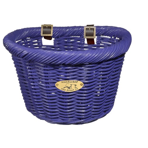 Wicker bike basket online target