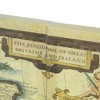 Set of 3 Map Triptych Wall Arts - A&B Home: Vertical MDF World Map, Includes Hanging Hardware - 4 of 4