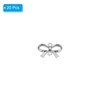 Unique Bargains Metal Bulk Elegant DIY Crafts Jewelry Making Butterfly Pendant 20 Pcs - 3 of 4
