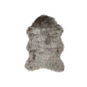 Luxe Gordon Faux Sheepskin Single Rug | 2'x3' - 1 of 4