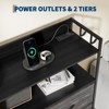8+3 Drawers Fabric Dressers, 4 Side Pockets, Hooks, Steel Frame & Wooden Top Shelves, for Bedroom, Living Room, Hallway, Closet - 4 of 4
