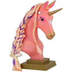 HABA Little Friends Unicorn Ruby Rainbow Chunky Plastic Toy Figure 