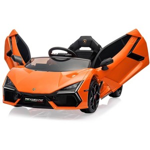 12V Kids Lamborghini Revuelto Ride-On Car, Electric Sports Car Toy with Remote, Bluetooth, Music & LED Lights - 1 of 4