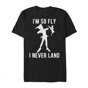 Men's Peter Pan So Fly Never Land T-Shirt - 1 of 4