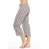 Just Love Womens Knit Jersey Pajama Capris - 100% Cotton PJs - 2 of 3