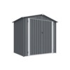 Maggift Deck Boxes,Durable Outdoor Storage Shed, Spacious and Secure, Ideal for Garden Tools and Equipment,Gray,68.1"*24"*3.54" - 3 of 4