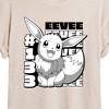 Women's - Pokémon - Eevee Panel Oversized Graphic T-Shirt - 2 of 4