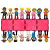 PICASSO-TILES 16 PC Character Set, Magnetic Tiles, Magnetic Building Blocks for Kids, Magnet for Kids 3+ - 3 of 4