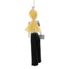 De Carlini Italian Ornaments 7.0 Inch Delaney In Chic Black Suit Christmas Tree Ornament , Holiday Fashionista Dame (1PC) - 2 of 3