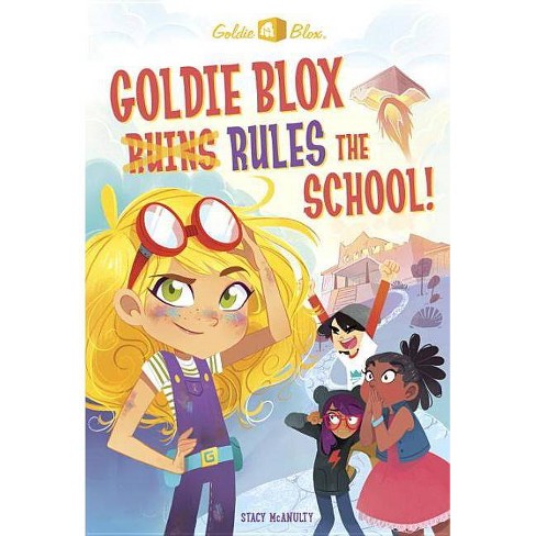 Goldie Blox Rules The School Goldieblox Stepping Stone Book - blox cards music