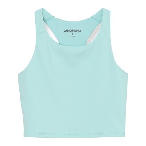 Lands' End Kids Active Crop Tank - 1 of 4