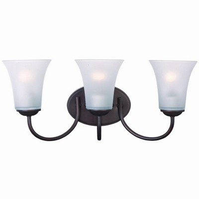 Maxim Lighting Logan 3 - Light Vanity in  Oil Rubbed Bronze