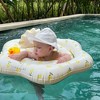 Sunnylife Baby Float - Mima Fairy Lemon Lilac, Inflatable Tube, Shade, Head Rest - 3 of 4