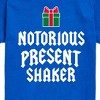 Boys' - Instant Message - Notorious Present Shaker Christmas Short Sleeve Graphic T-Shirt - 2 of 4