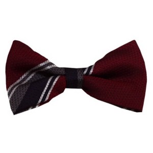 Men's Stripe Color 2.75 W And 4.75 L Inch Pre-Tied adjustable Bow Ties - 1 of 3