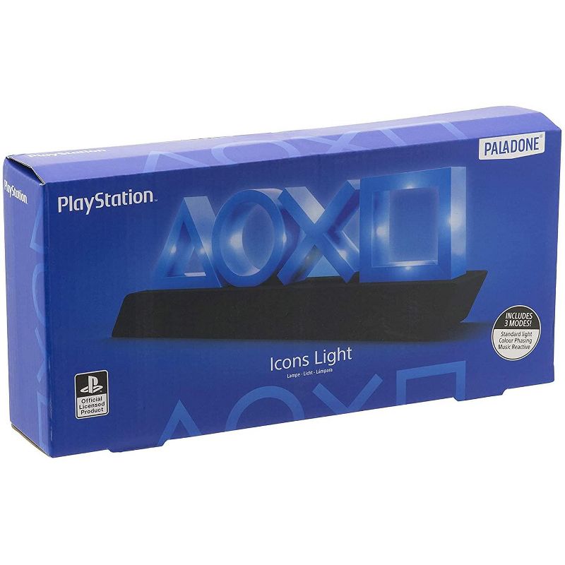 Paladone Products Ltd. PlayStation PS5 Icons Light with 3 Light Modes, 2 of 5