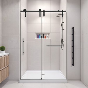 NicBex Single Sliding Shower Door for Bathroom - 1 of 4