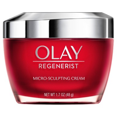 Olay Regenerist Micro-Sculpting Cream Face Moisturizer with Niacinamide - 1.7oz