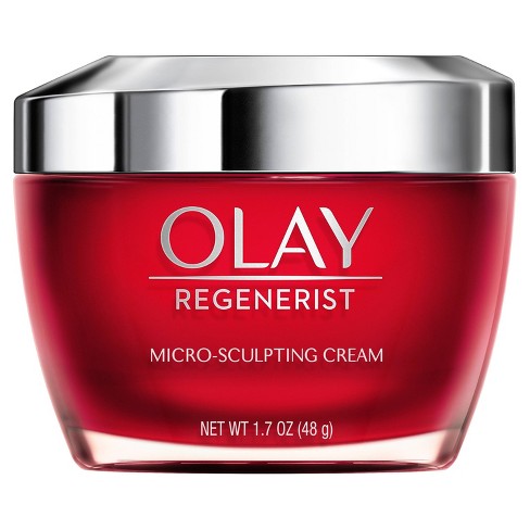 Olay Regenerist Micro-Sculpting Cream Face Moisturizer with Niacinamide - 1.7oz - image 1 of 4
