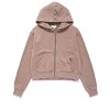Samii Ryan | Stone Wash Zip Up Hoodie, Taupe, XX-Large, 6 - 3 of 4
