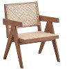 Racxily Rattan & Natural Finish Accent Chair - 2 of 4