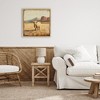 Stupell Industries Desert Cow Portrait Floating Frame Canvas Art - 3 of 4