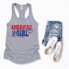 Simply Sage Market S.W.Smiley American Girl Patriotic Racerback Tank - 3 of 4