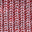 gray and red blended