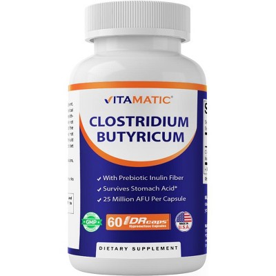 Clostridium butyricum 25 Million AFU - 60 DRCapsules