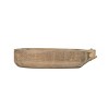 Pumpkin Trinket Dish Brown Wood & Jute by Foreside Home & Garden - 4 of 4