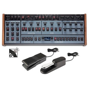 Oberheim OB-X8 Desktop Module With Sustain and Expression Pedals, Audio Cables - 1 of 4