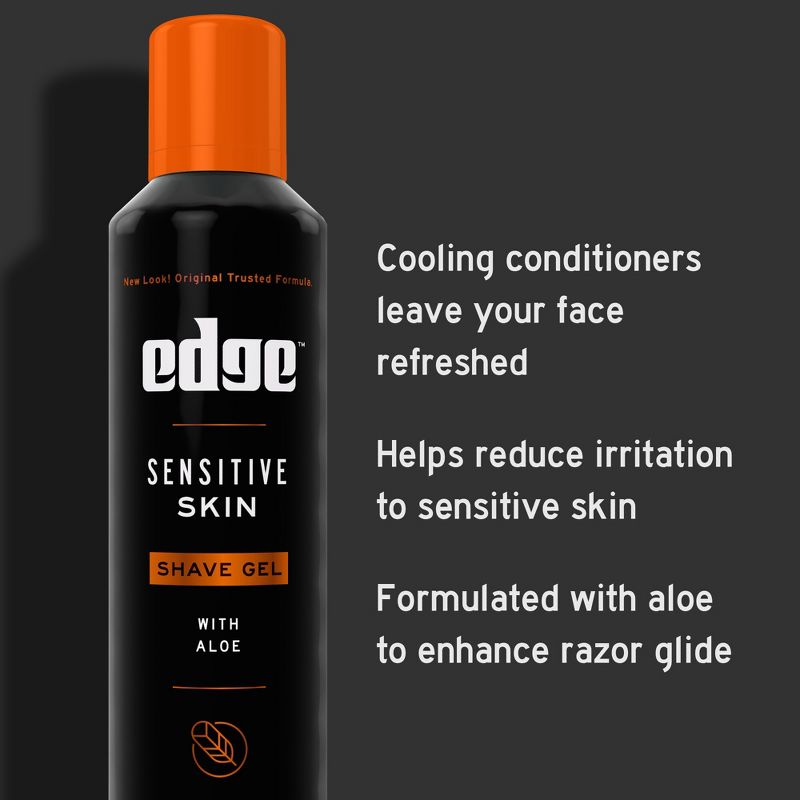 Edge Sensitive Skin Mens Shave Gel , 3 of 10