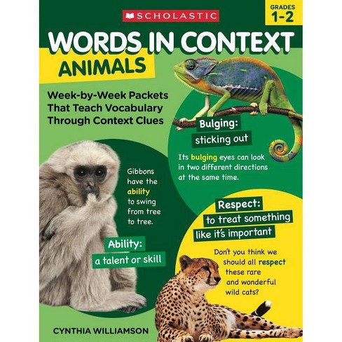 Words In Context: Animals - By Cynthia Williamson (paperback) : Target