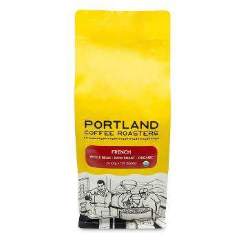 Portland Coffee Roasters Organic French Whole Bean Coffee - 12oz