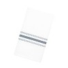 Arkwright Bistro Napkins (12 Pack), Spun Polyester, 18x22 in., Striped Color Options - 3 of 4