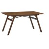 NicBex Dining Table 63" Modern Rectangular Wooden Dining Table Ceramic Top for Dining Room - 3 of 4
