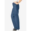 Woman Within Women's Plus Size Petite Perfect Cotton Wide-Leg Denim Jean - image 4 of 4