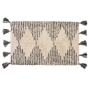 SKL Home 1'8"x2'6" Geo Bath Rug - 1 of 3