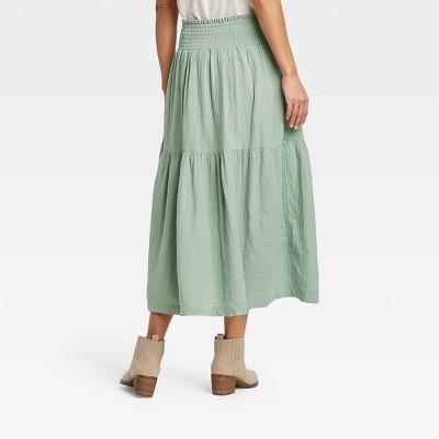 target long summer skirts