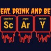 Junior's Design By Humans Funny Periodic Element Chemistry Halloween Science By Luckyst T-Shirt - 2 of 3