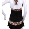 Women's Halter Leopard Top - Love Love Tennis - 2 of 3