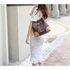 MKF Collection Candice Color Block Bucket Bag with matching Wallet by Mia K - 4 of 4