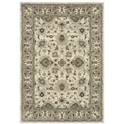 Oriental Weavers Florence 5508I Beige/ Grey Indoor Area Rug - 5'3" x 7'6"