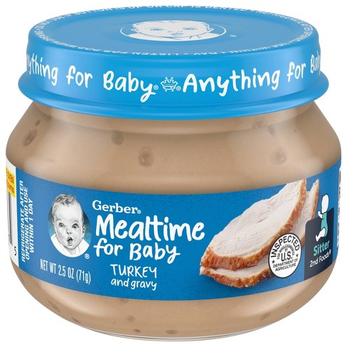 Gerber 2nd foods cheap turkey and gravy