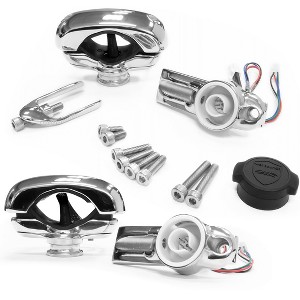 Wet Sounds Swivel Clamps for REV and ICON Series Speakers (Pair) - 1 of 4