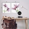 Stupell Industries Purple Flower Bloom Design 2pc Framed Giclee Art Set - 3 of 4
