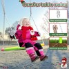 BABYYER Flying Saucer Swing Set, with Heavy Duty Full Steel A-Frame Stand, 440 lbs Capacity, Outdoor Playground Equipment for Kids and Adults - 3 of 4