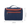 Unique Bargains Travel Toiletry Wash Makeup Cosmetic Organizer Water Resistant Storage Bag Hanging - 2 of 4