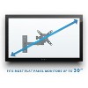 Mount-It! Full Motion Computer Monitor Wall Mount, Articulating Arm Fits Single Monitor Screens 19 - 30 Inches, VESA 75 & 100 Compatible, 33 Lbs.  - 4 of 4
